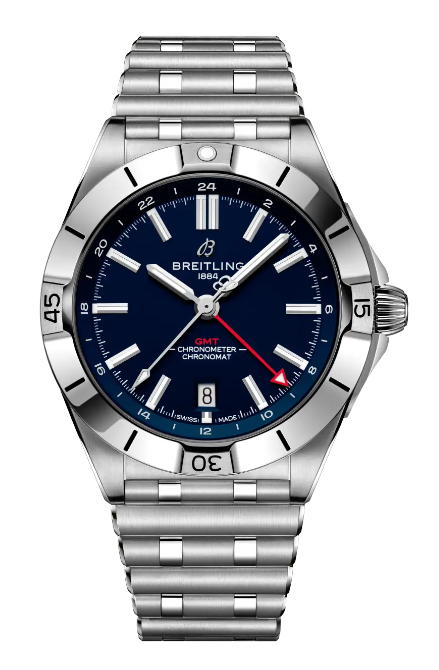 Review Breitling Chronomat Automatic GMT 40 NFL New England Patriots Edition Replica watch A32398E41C1A1